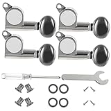 HEATSHAKING Llaves Completamente Cerradas Clavijas De Afinación Para Guitarra Acústica Herramientas Para Clavijas De Ukelele De Ukelele Usadas La Afinación De Guitalele