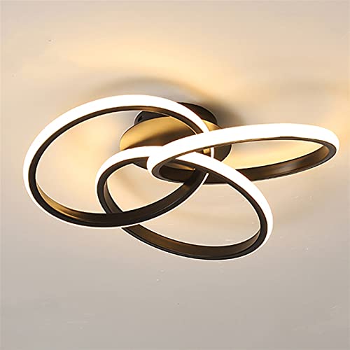 Éclairage LED, LED Moderne Compatible avec Liviroom, Chambre à Coucher, Salle d'étude, Cuisine, Lustre à Distance, luminaires dimmiceililight/M-42 x 12 cm/D/lumière Blanche