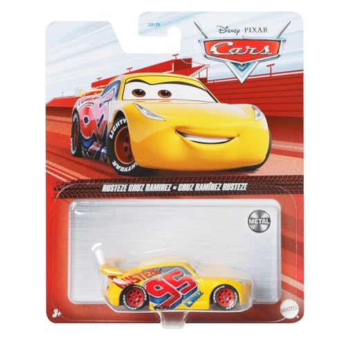 Hot Wheels Monster Trucks Pixar Cars Rusteze Cruz Ramirez miniatura 1