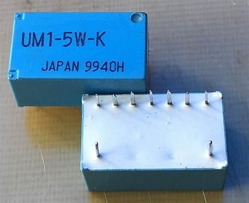 Relé de 9 pines UM1-12W-K para control estable de energía en placas PCB