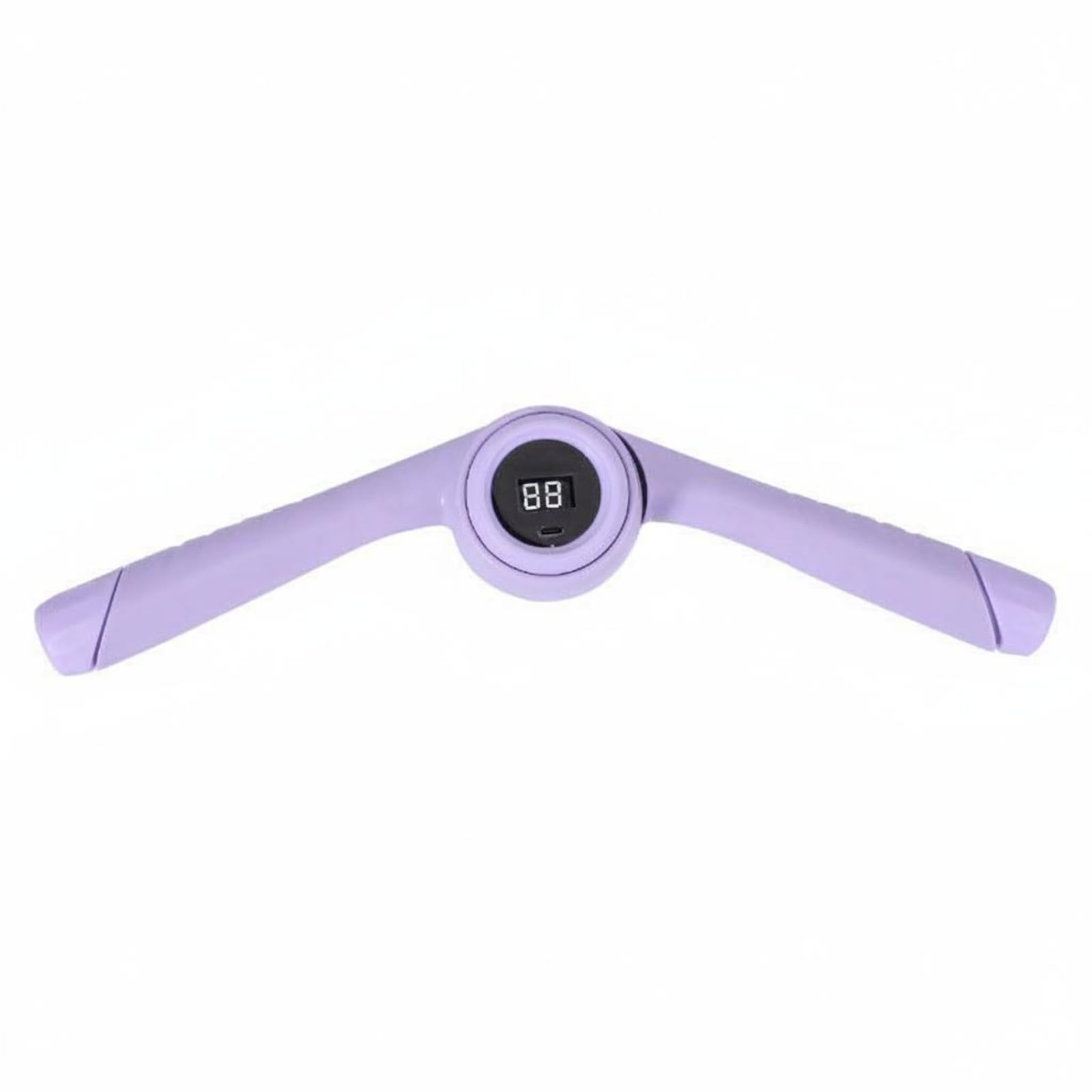 Countable Smart Arm Strength Coach LED Display Counting Hand Gripper Data Visible Digital Grip Exerciser Portable for Women, Home Gym, Purple, Counting-image-15