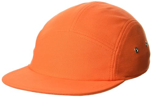 Lacoste Men's Side Mini Croc Pique Cotton Girolle Cap, Large, Orange