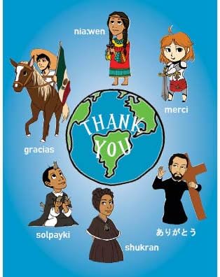 Salutare Stationery Juegos de tarjetas de agradecimiento de Santos