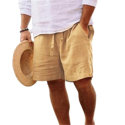 Pantalon de plage ample en lin pour homme l'élégance naturelle