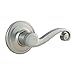 Kwikset 788LL RH 15 Right Handed Signature Series Lido Single Dummy Door Lever, Satin Nickel