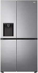 Refrigerador Smart LG Side By Side 611L Aço Escovado Uvnano 220V GC-L257SLP