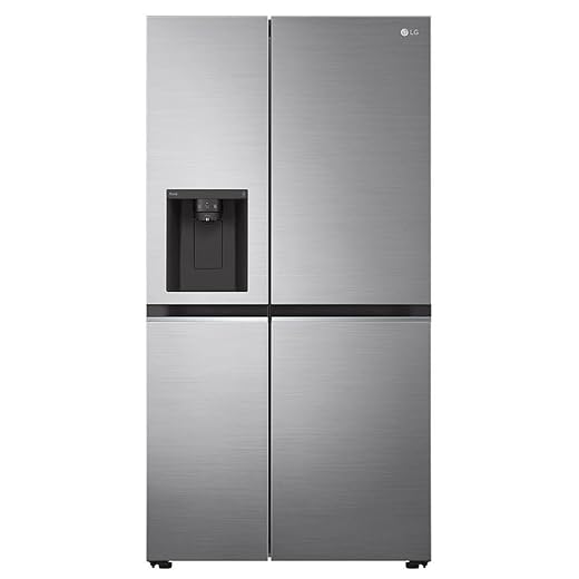 Refrigerador Smart LG Side By Side 611L Aço Escovado Uvnano 220V GC-L257SLP