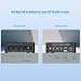 wo-we mini PC Ryzen 5 3501U,8GB DDR4 RAM & 256GB NVMe SSD