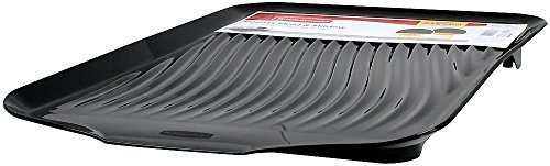 Rubbermaid Placa de drenagem universal Rubbermaid, Preto, 1