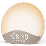 ecozy Tageslichtwecker, Bluetooth-Zeitsynchronisierung, Lichtwecker