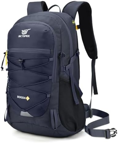 SKYSPER Mochila Senderismo, 25L Mochila Montaña Pequeña con Cubie...
