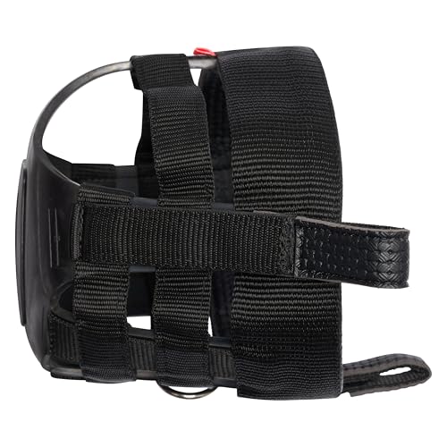 Masque de pâturage Slow Snack Imperial Riding noir pour chevaux