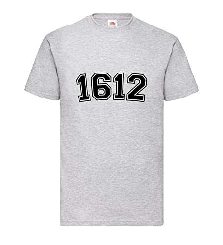 T-shirt homme 1612 gris XXXL conçu avec des finitions durables