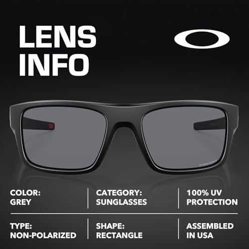 Oakley OO9367 DROP POINT – Polarized/Non-Polarized - Rectangle Sunglasses with Official Eyewear Kit Bundle4