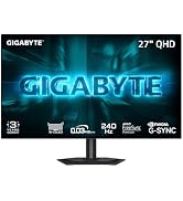 GIGABYTE - GO27Q24G - 27" W-OLED Gaming Monitor - QHD 2560 x 1440-240Hz - 0.03ms GTG - AMD FreeSy...