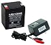UPG UB1250 12V 5AH SLA BATTERY COMBO WITH CHARGER
