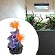 Laroal Wasserpflanzen Aquarium Künstliche Korallen Dekoration Große Leuchtende Silikon Pflanzen Aquarium Pflanze Aquarium Dekoration