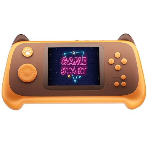 Handheld Retro Game Console Built-in 400 Games, Travel-Friendly Gaming Console with Long Battery Life, Plug and Play Video Game Console for Kids Adults, Birthday for Boy Girl