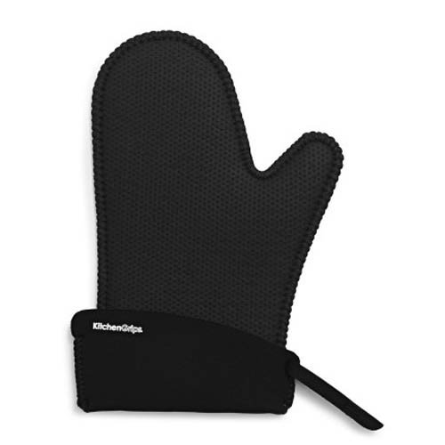 Kitchen Grips Chef's Mitt, Small, Black/Black by Kitchen Grips - Image 2