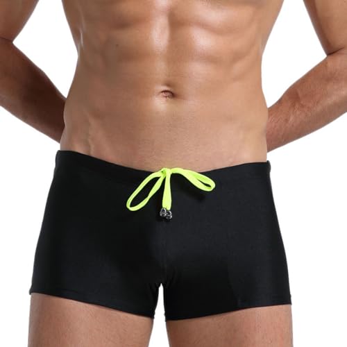 Men's Swimwear Swimsuits Solid Basic Swim Boxer Trunks Board Shorts Swim Jammers Athletic Training Swimwear Durable Shorts