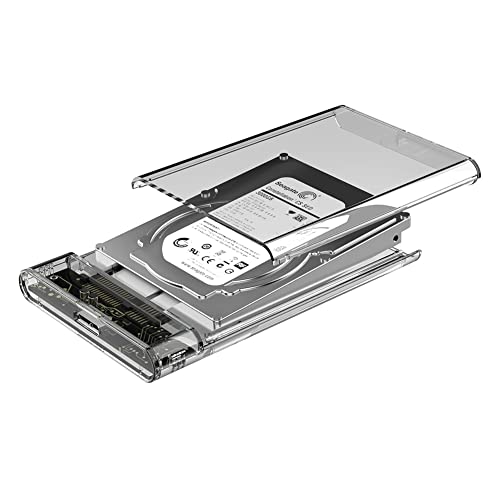Case Transparente Sata HD USB 3.0 4TB Proteção Máxima para seu HD