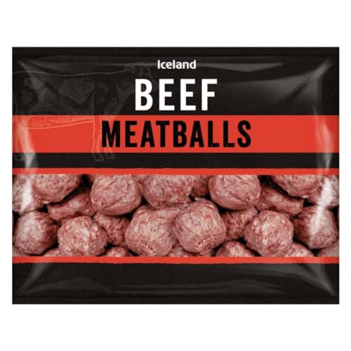 Iceland Beef Meatballs 600g (Frozen)