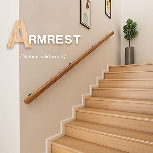 Main courante d'escalier en bois intérieur pour loft et villa - 4