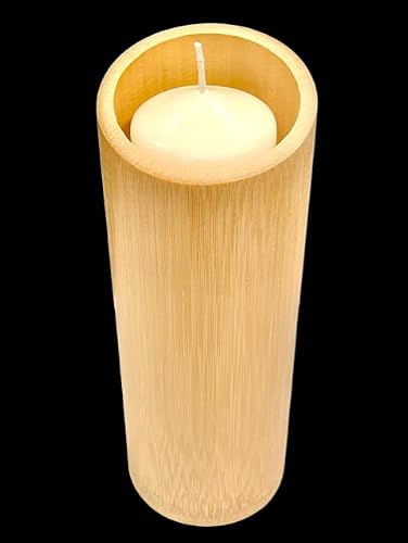 Bambusa Bamboo Candle And Bamboo Candle Holder #TOP1