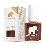 ella+mila Professional Nail Polish - Quick Dry Nail Polish - Long-Lasting & Chip-Resistant Nail Polish (Elite Collection - Rose-Ay All Day - 0.45 fl oz each)