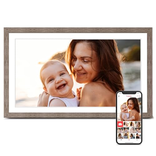 Frameo 15.6" Digital Picture Frame WiFi, Large Display Digital Photo Frame