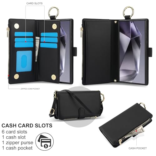 Housse Samsung S21 RFID avec fermeture éclair et protection intégrale - 3