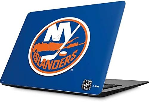 Skinit Decal Laptop Skin Compatible with MacBook Air 13.3 (2010-2017) - Officially Licensed NHL New York Islanders Solid Background Design