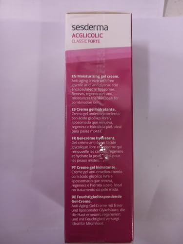 Sesderma Acglicolic Classic Forte Moisturizing Gel Cream, 50ml - Image 3