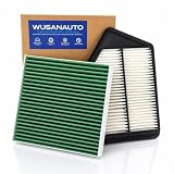 WUSANAUTO Engine & Cabin Air Filter Combo for Honda Accord 2.4L 2013-2017