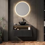 【Éclairage LED à capteur pratique】: l'éclairage intelligent intégré s'allume automatiquement à l'approche. Parfait pour les visites nocturnes dans les toilettes d'invités ou la salle de bain sans avoir à chercher l'interrupteur.