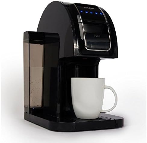 Black Coffee Maker with Full K-Cup Pod 