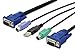 Produktbild DIGITUS KVM Kabel-Satzfür KVM Konsolen & KVM Switches, 1.8 Meter, Geeignet für DS-720xx und DS-23100-1, DS-23200-1, DS-23300-1