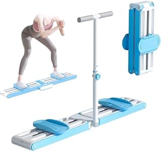 Máquina de entrenamiento de esquí para interiores, equipo cardiovascular multifuncional con reposabrazos extraíbles para gimnasio, cintura en casa y entrenamiento de fuerza