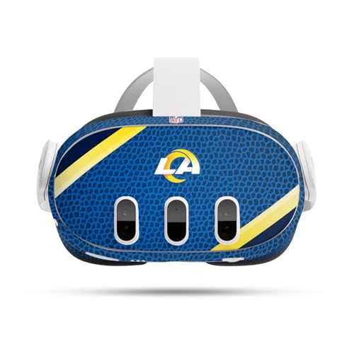 Protection Meta Quest 3 contre rayures style NFL Los Angeles Rams