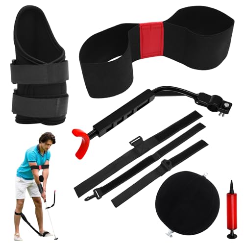 PrecisionMaster Golf Swing Trainer Aid - Complete Golf Training Set
