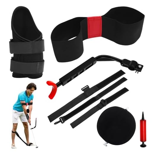 PrecisionMaster Golf Swing Trainer Aid - Complete Golf Training Set for Beginners, Golf Swing Training Accessories - Premium Equipment for Swing, Master Your Swing with 5 Essential Tools