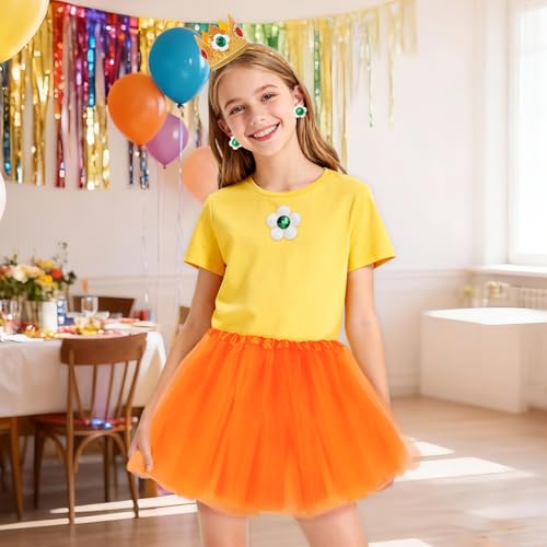 Set de 5 Piezas Disfraz de Princesa y Accesorios para Niñas miniatura 2