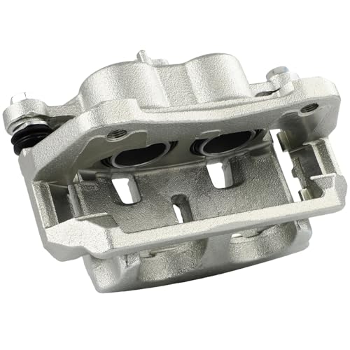 Image of 19B3826A Front Left Disc Brake Caliper Assembly w /Bracket
