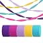 5 rolls-Pink,light Purple,light blue, purple,yellow