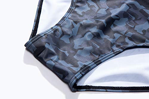 Kgke Men Swimming Briefs Sexy For Athletic Swimwear Upf50+,Printed Swim Competition Briefs (Gc,S) #TOP3