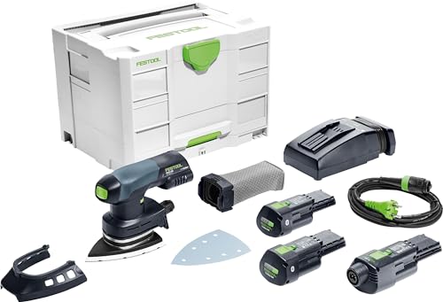Festool Lijadora Delta Inalámbrica DTSC 400 3.0 I-Set