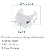 Botepon Marine Boat Bow Led Navigation Lights Stern Lights Emergency Lights for Boat Pontoon Kayak Dinghy Yacht Motorboat Vessel Catamaran (White)