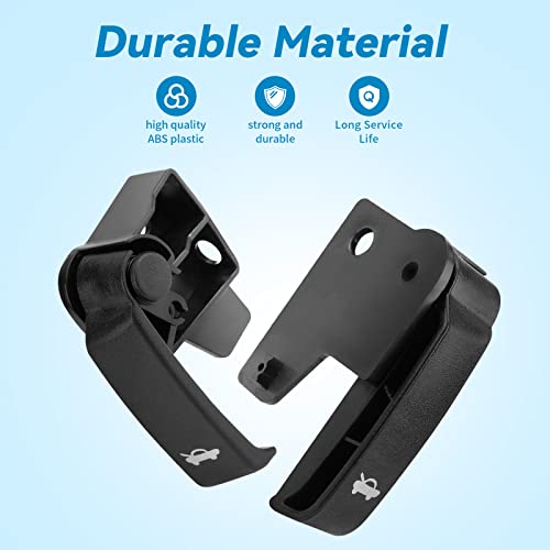 Hood Release Handle, Hood Latch Release Pull Handle 15741109 Replacement For 1995-2007 Chevrolet Chevy Gmc Cadillac C3500 C1500 K1500 Truck Latch Cable Interior Pull #TOP2