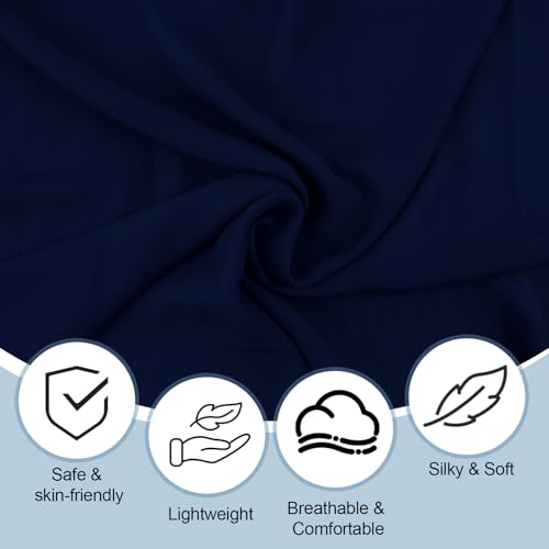 Maxmoc Stola für Abendkleid,Chiffon Schal,Elegant Stola Damen Festlich für Abendkleider Brautkleider Sommer Hochzeit(200 X 70 cm)