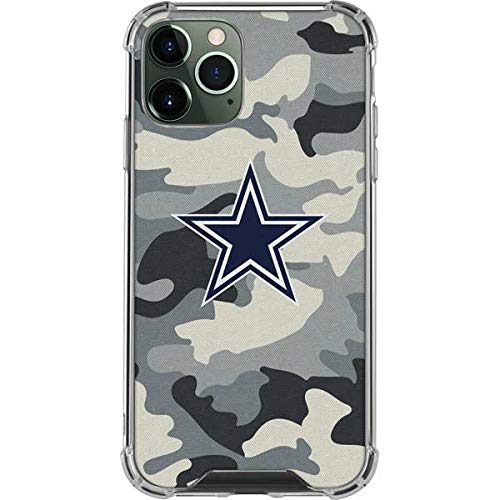 Skinit Clear Phone Case Compatible with iPhone 12 Pro Max - Officially Licensed NFL Dallas Cowboys Camo Design
